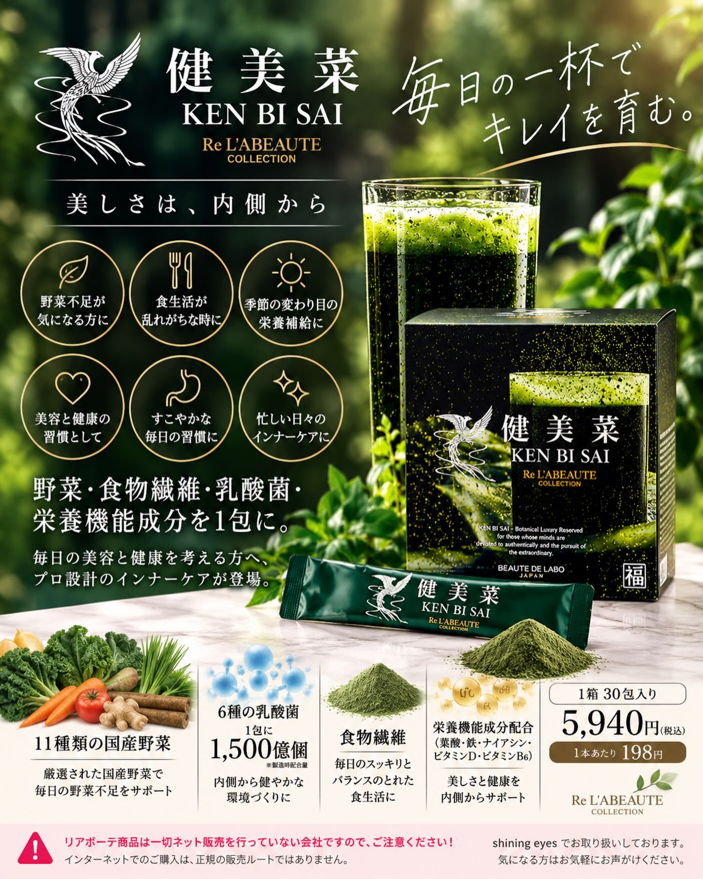 美しさは、内側から